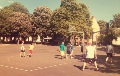 Basketball im Klingelpützpark