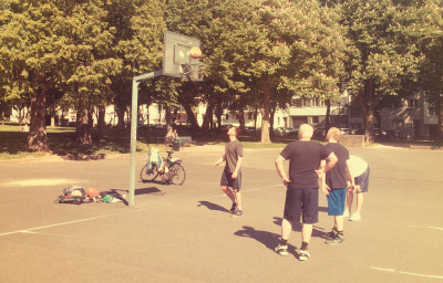 Basketball im Klingelpützpark