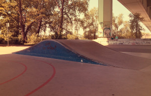 Skatepark unter der Zoobrücke
