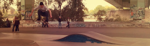 Skatepark unter der Zoobrücke